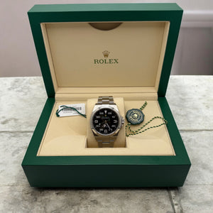 Rolex Air-King 40MM Black Dial Oyster Bracelet (126900)