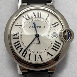 Cartier Ballon Bleu 42MM Stainless Steel Black Dial Automatic (WSBB0026)