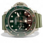 Panerai Submersible QuarantaQuattro Verde Smeraldo 44MM Green Dial Rubber Strap (PAM01287)