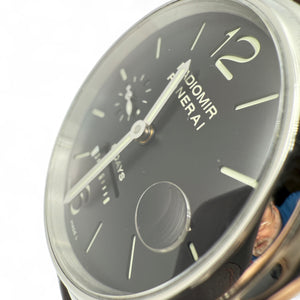 Panerai Radiomir 8 Days 45MM Black Dial Leather Strap (PAM00268)