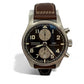 IWC Schaffhausen Pilot Spitfire Chronograph "Antoine de Saint-Exupery" 433MM Brown Dial Leather Strap (IW387806)