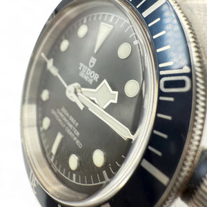 Tudor Black Bay 41MM Black Dial  Leather Bracelet (79230B)