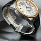 Cartier Calibre de Cartier 42MM Silver Dial Leather Strap (W7100039)