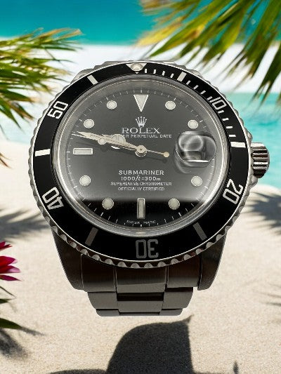 Rolex Submariner Date 40MM Black Dial Oyster Bracelet (16800)