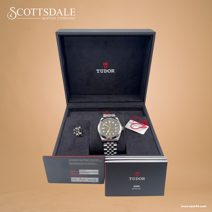 Tudor Black Bay 39MM Black Dial Steel Bracelet (79660)