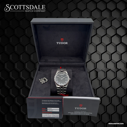 Tudor Royal 41MM Steel Blue Dial Steel Bracelet (28600)